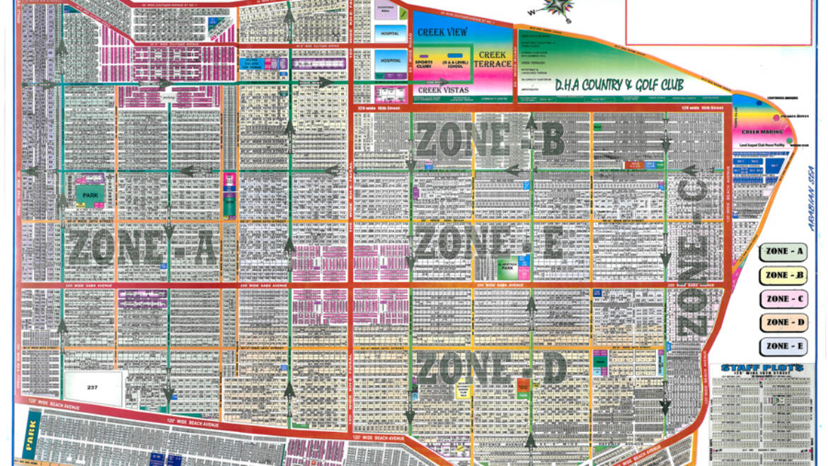 DHA-Karachi-Phase-VIII-Map