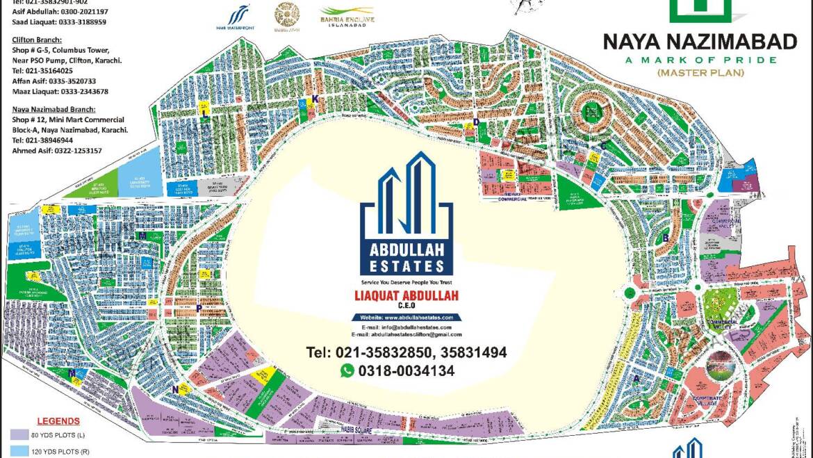 Naya Nazimabad Master Plan